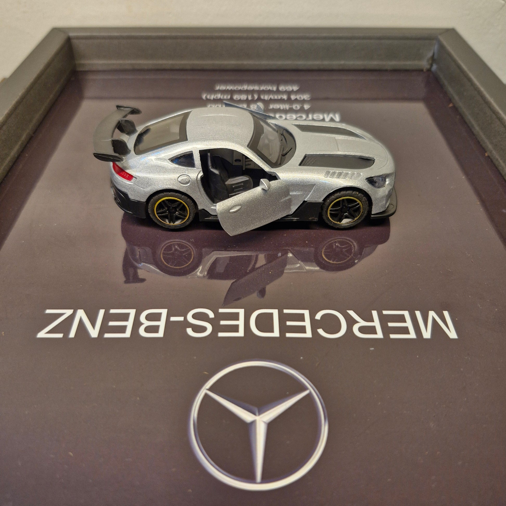 Mercedes-AMG GT 3D Car Frame.